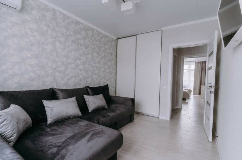 Двухкомнатные апартаменты на втором этаже