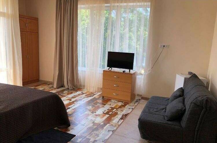 Трёхместный стандарт с видом на море «Кубики»