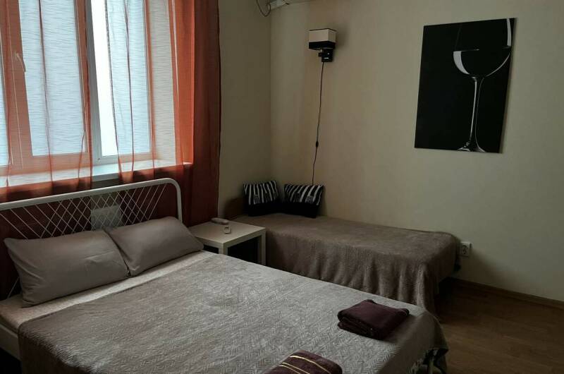 2-х комнатные апартаменты 25 с кухней и балконом