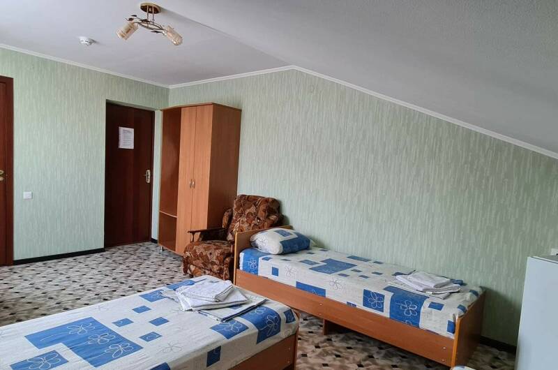 Трёхместный номер с доп. местом (мансарда)