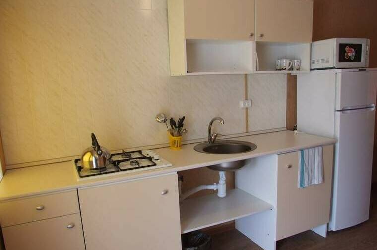 Однокомнатный номер-студия со своей кухней