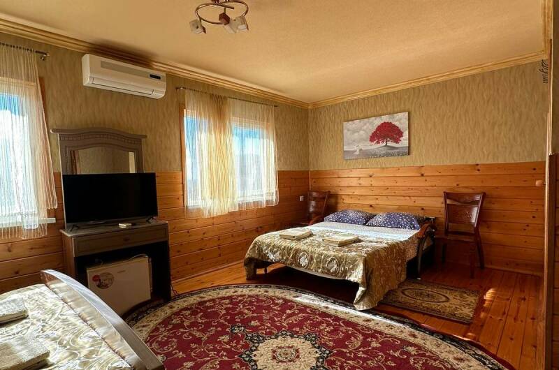 Номера на мансарде четырехместный