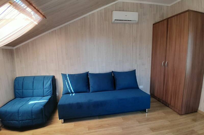 Четырехместный номер с кухней, мансарда