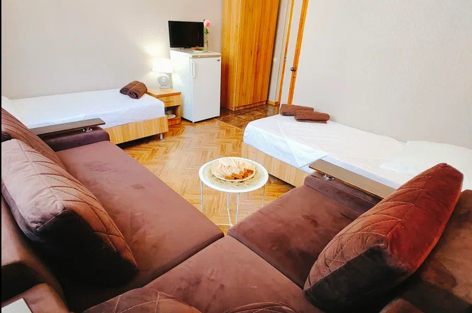 Однокомнатный четырёхместный без балкона