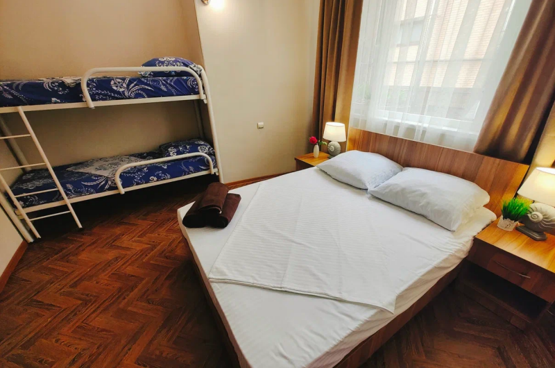 Однокомнатный четырёхместный без балкона