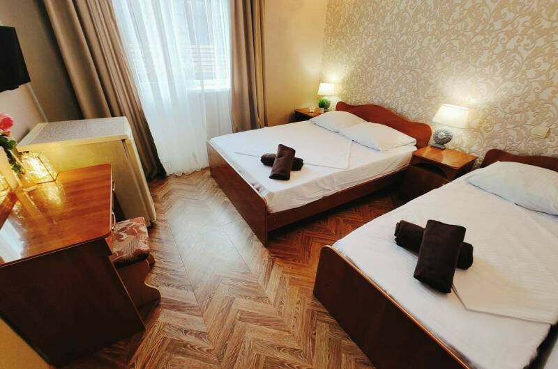 Однокомнатный трёхместный с балконом