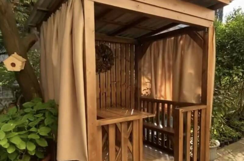 Домик на 4 человека с личной беседкой