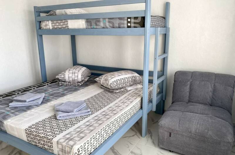 3-местный номер с балконом и видом на море