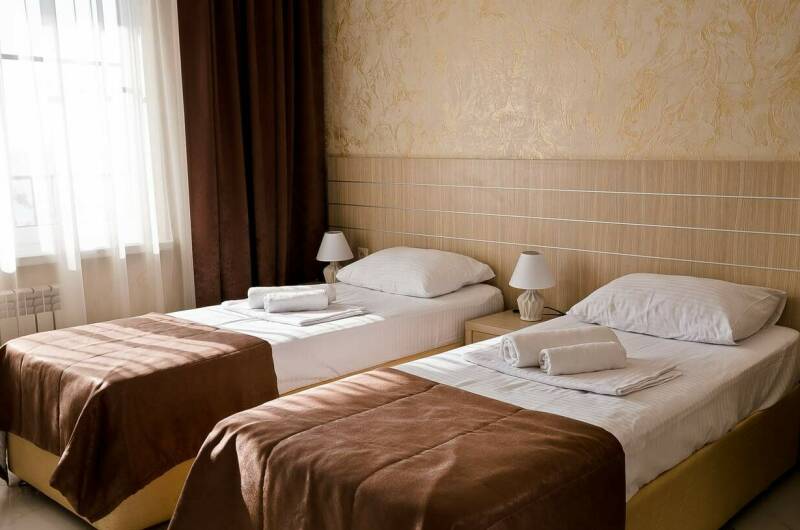 Двухместный номер с видом на море (раздельные)