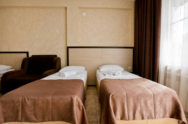 Трехместный номер без вида на море