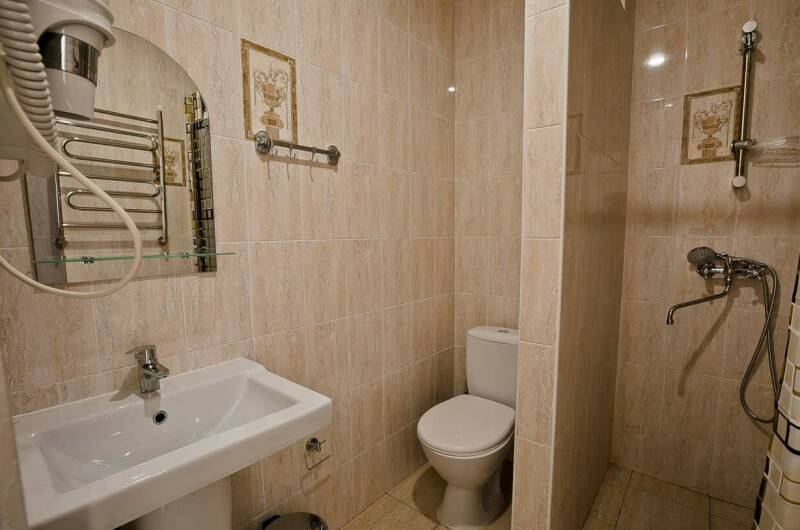 Трехместный номер без вида на море