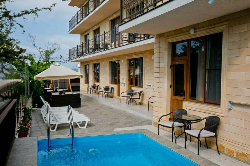 Трехместный номер без вида на море