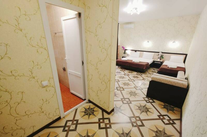 4-х местный Полулюкс с двориком (корпус Наутилус)