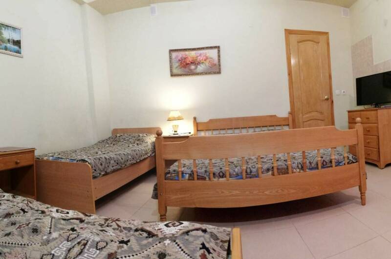 Четырехместный однокомнатный, первый этаж