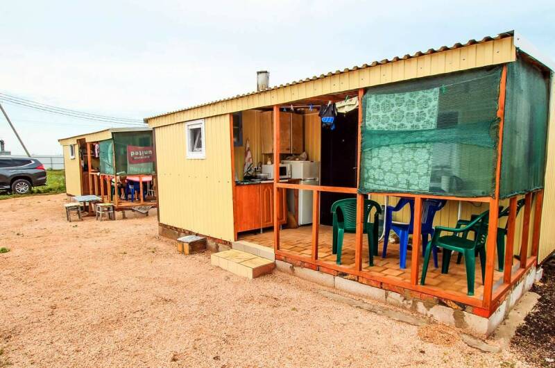 Двухэтажный вагончик