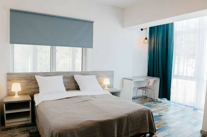 Апартаменты 2-комнатные с лоджией и балконом