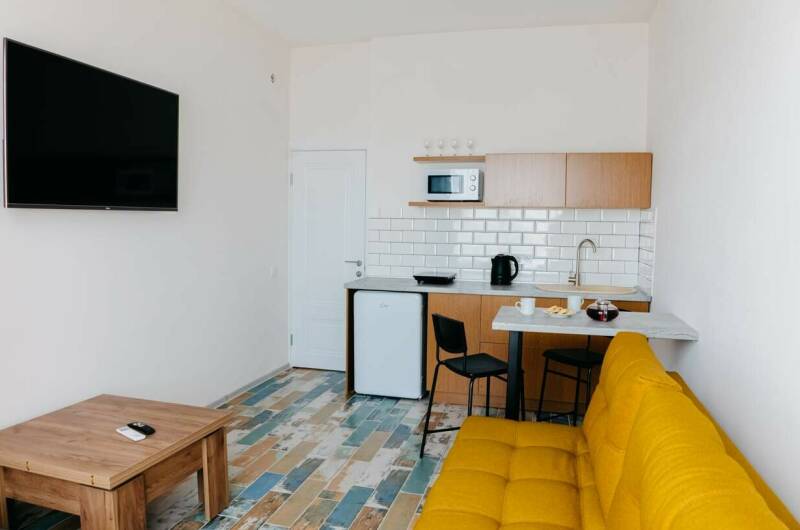 Апартаменты 2-комнатные с балконом