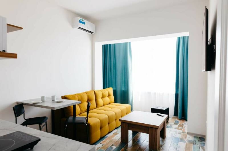 Апартаменты 2-комнатные с балконом