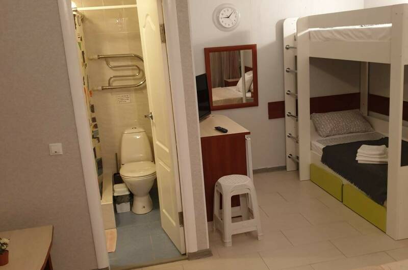 Двухкомнатный «Семейный» с двуярусной кроватью