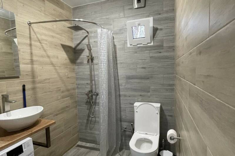 Студия с балконом, 1 этаж