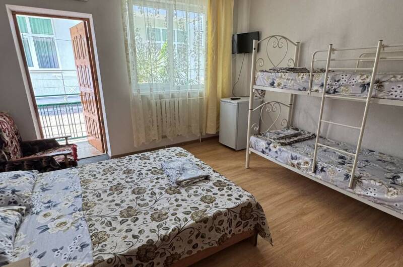 Номер с удобствами на 4 человека