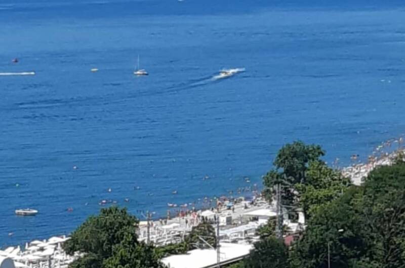Четырехместный номер с видом на море