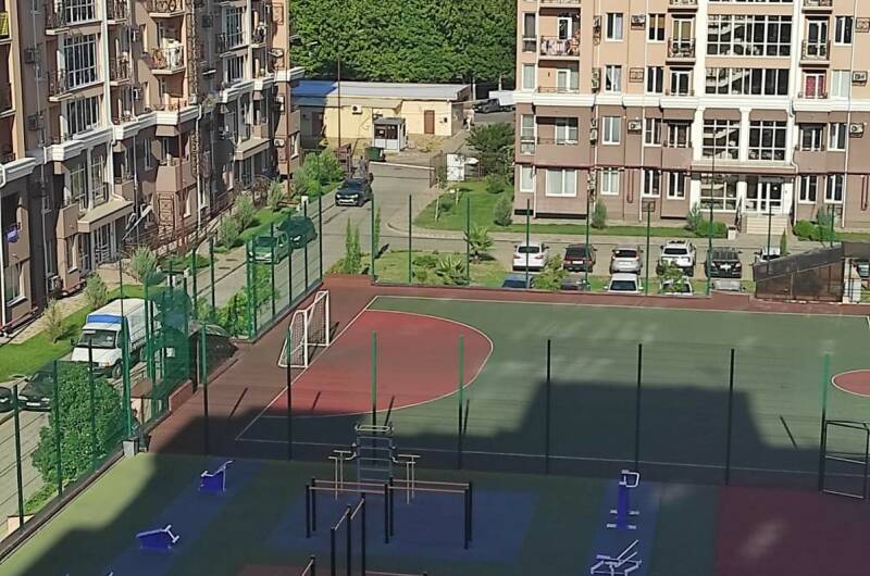 Студия 113 с балконом и кухней