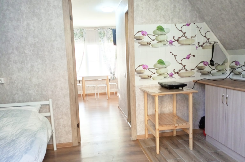 2х комн. с удобствами, кухней, террасой на5 +2доп