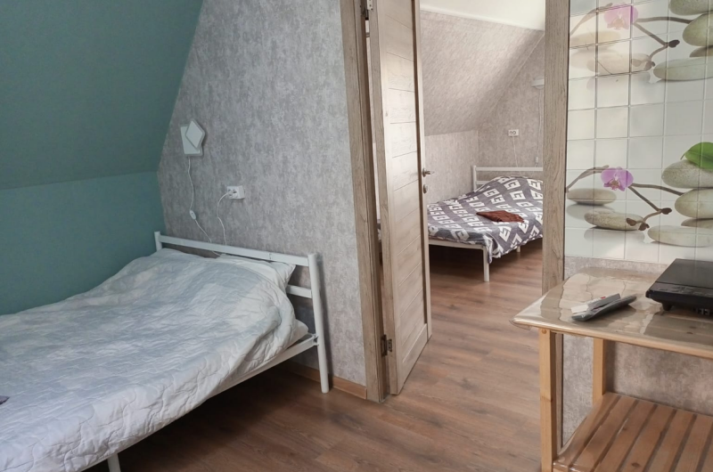 2х комн. с удобствами, кухней, террасой на5 +2доп