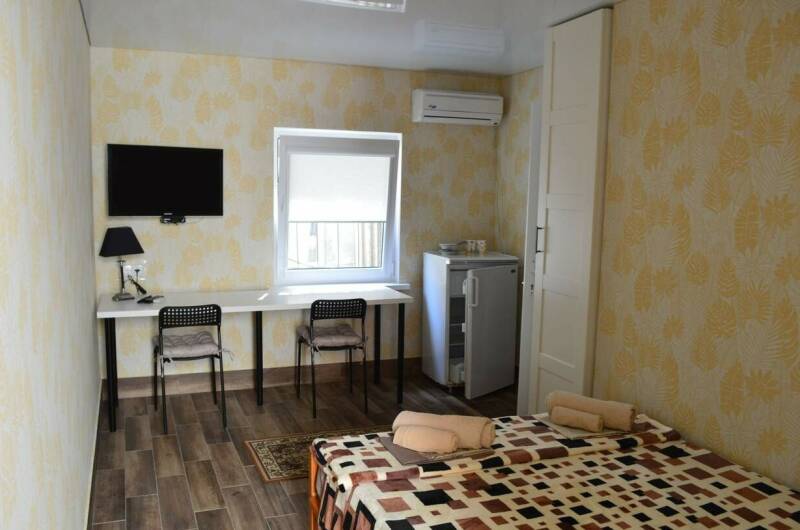 Двухместный номер с одной двуспальной кроватью