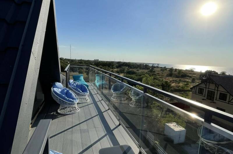 «Люкс-мансарда» с большим балконом