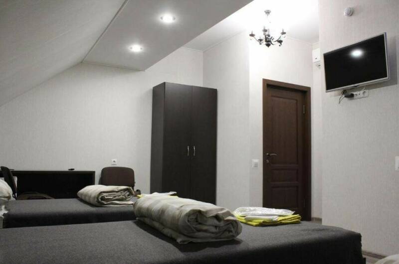 Трехместный номер на мансардном этаже