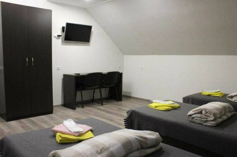 Трехместный номер на мансардном этаже