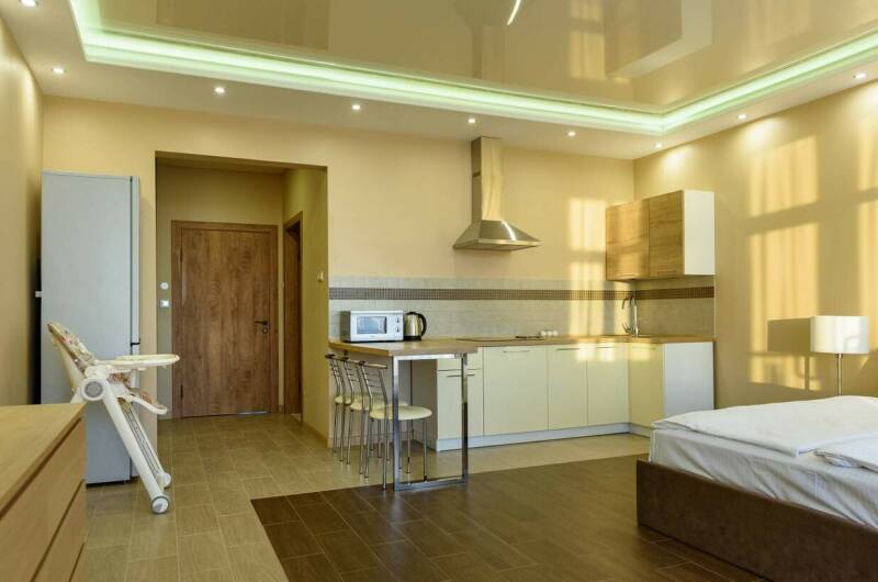 Апартаменты с балконом и видом на море