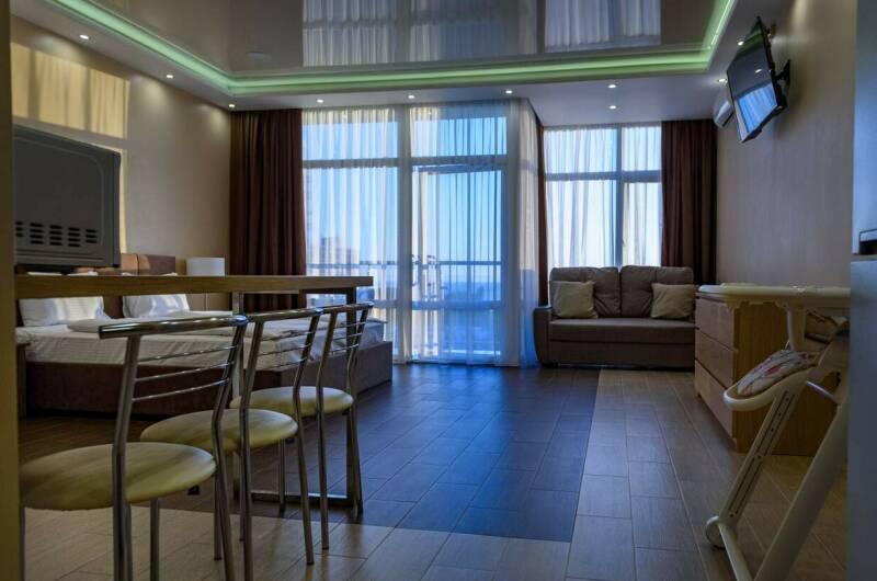 Апартаменты с балконом и видом на море