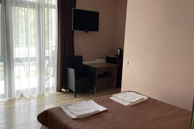 Четырёхместный номер с балконом