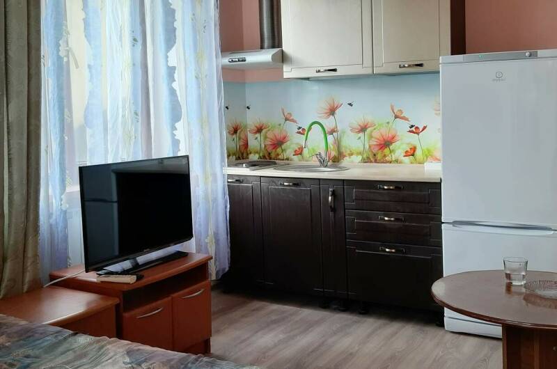 Трёх-четырёхместный номер-студио с кухней