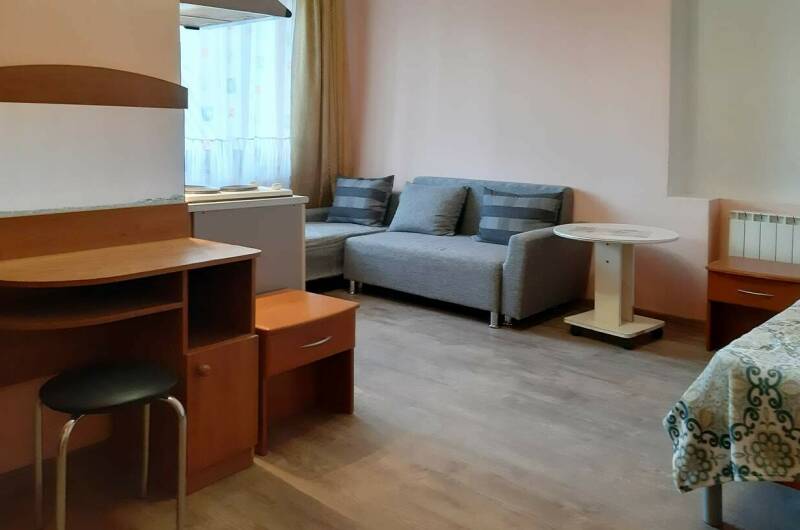 Трёх-четырёхместный номер-студио с кухней