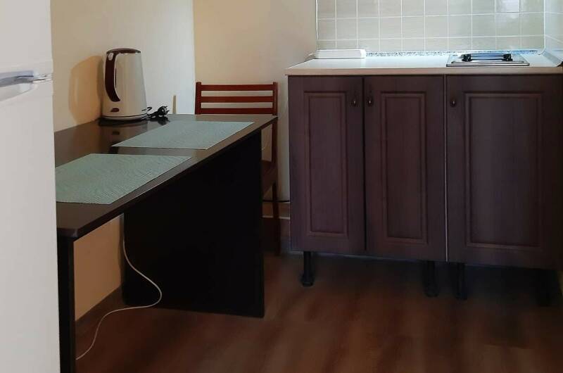 Трёх-четырёхместный номер-студио с кухней