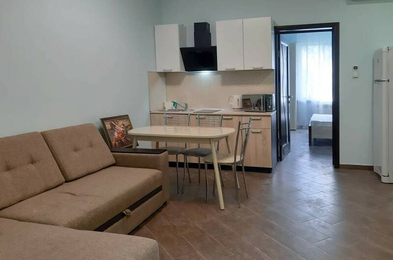 Трехкомнатная квартира две спальни до 9 гостей