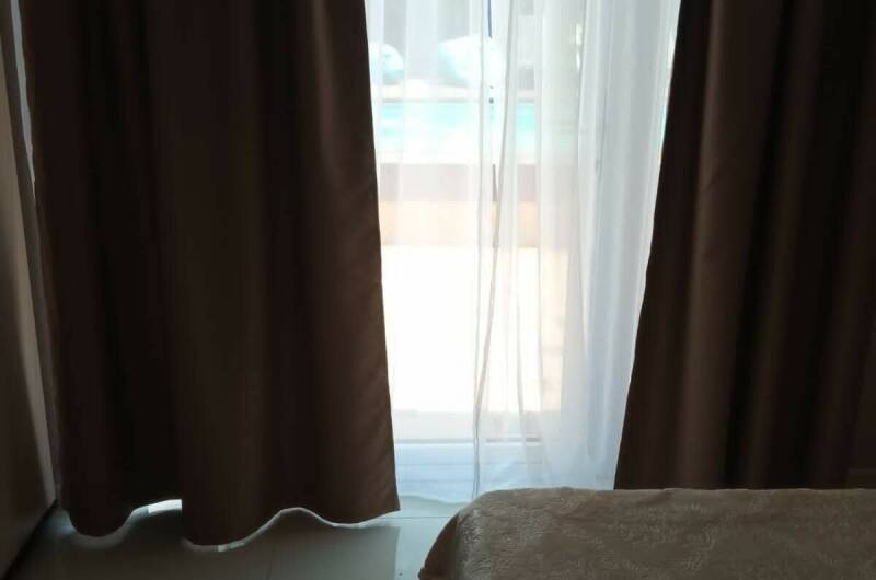 Двухместный номер с доп местом с видом на бассейн