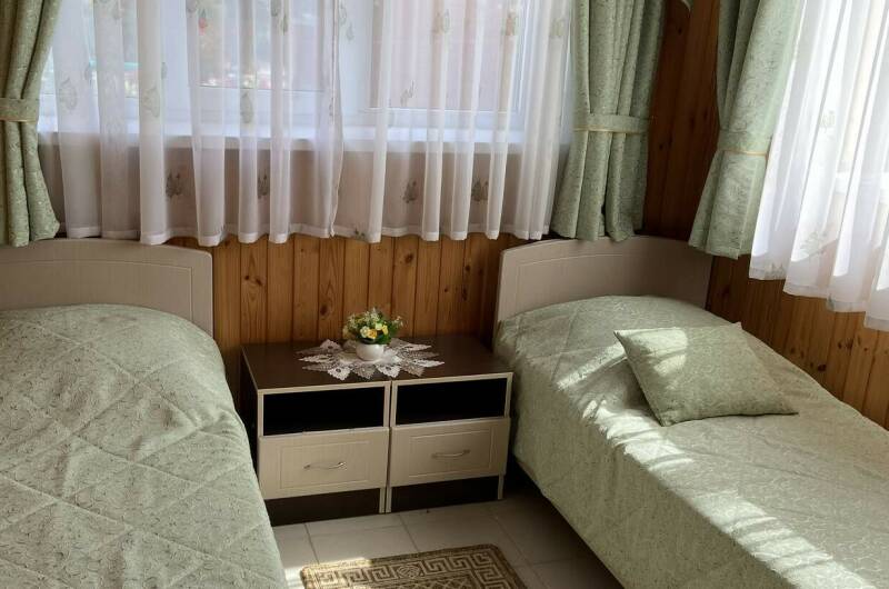 Четырёхместный номер с кухней на этаже