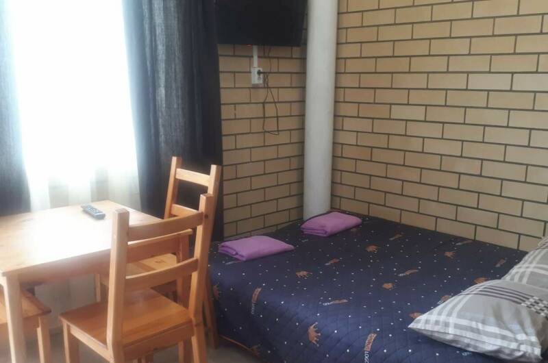 Лофт-студия с кухней и отдельной спальней