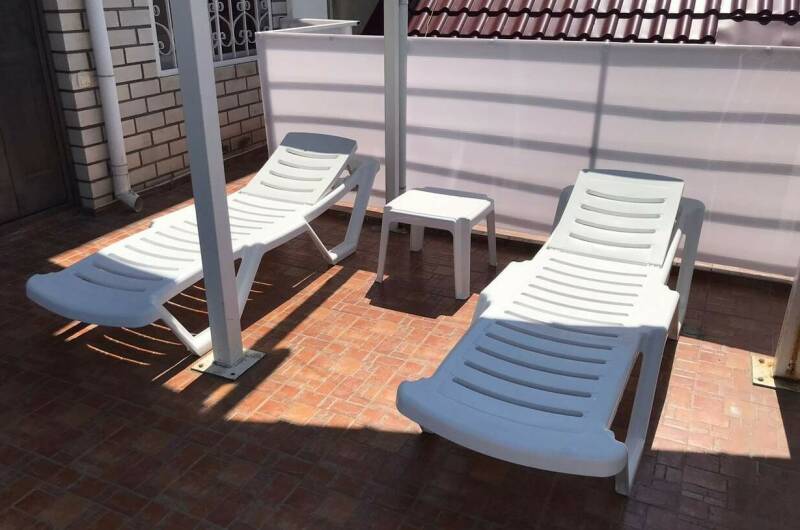 Эконом в розовом цвете с видом на зелень