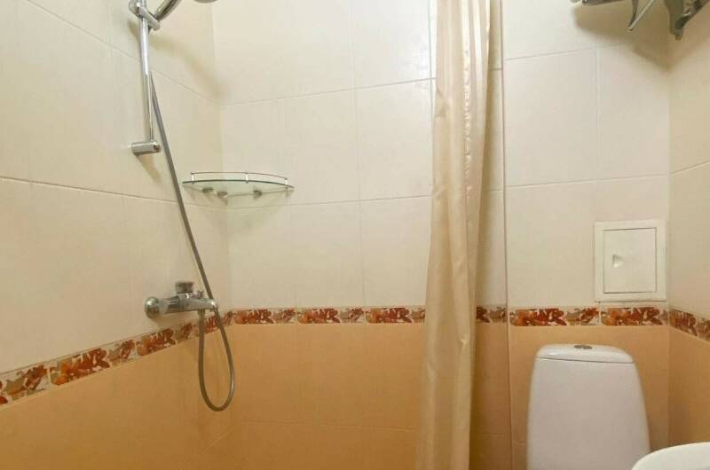 Трехместный номер с миникухней и большим балконом