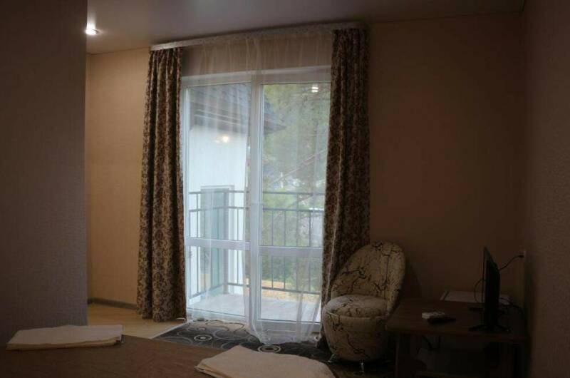 Двухместный номер с 1 кроватью и балконом