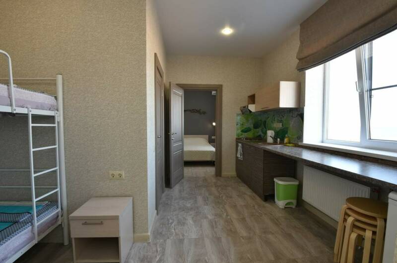 Семейный «Делюкс» с кухней и видом на море