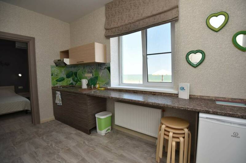 Семейный «Делюкс» с кухней и видом на море