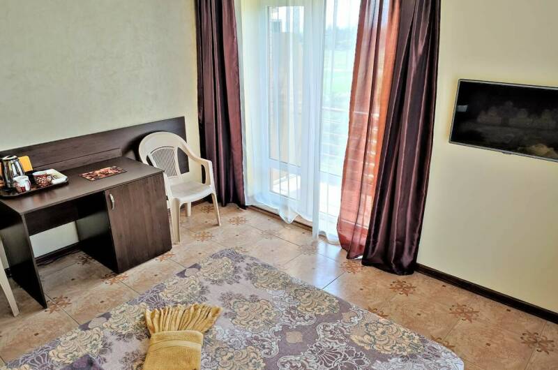 Двухместный Де Люкс. Вид на море и балкон