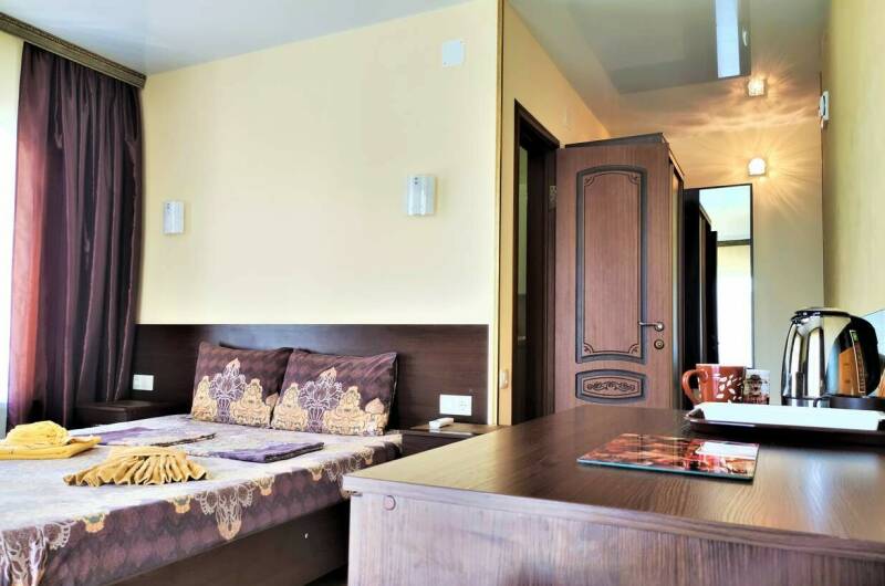 Двухместный Де Люкс. Обзорный Вид на море и балкон